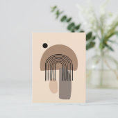 Boho Aesthetische Collage Post Kaart 028 (Staand voorkant)