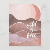 Boho Aesthetische Collage Post Kaart 031 (Voorkant)