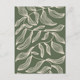 Boho Aesthetische Collage Post Kaart 032