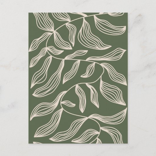 Boho Aesthetische Collage Post Kaart 032 (Voorkant)