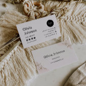 Boho afdrukbare sjabloon voor visitekaartjes