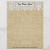 BOHO Afgedrukte Burlap in Lace Gypsy Modern Mod St (Voorkant)