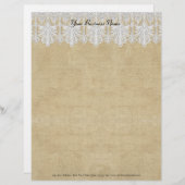 BOHO Afgedrukte Burlap in Lace Gypsy Modern Mod St (Voorkant / Achterkant)