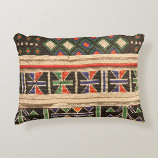Boho African Tribal Accent Pillow Accent Kussen