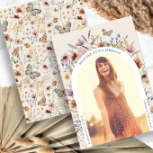 Boho Afstuderen Aankondiging