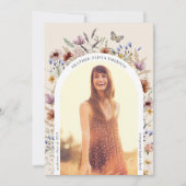 Boho Afstuderen Aankondiging (Voorkant)