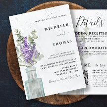 Boho All In One Eucalyptus en Lavendel Trouwfeest 