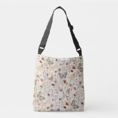 Boho All-Over-Print Tote, Schoudertas Crossbody Tas (Voorkant)