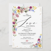 Boho All You Need Is Love Proefdiner Kaart (Voorkant)