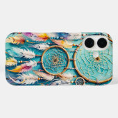 Boho Amerikaanse Indianen Droomvanger, waterverf Case-Mate iPhone Case (Achterkant (horizontaal))