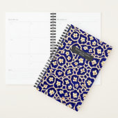 Boho Anemone Blue Planner (Display)