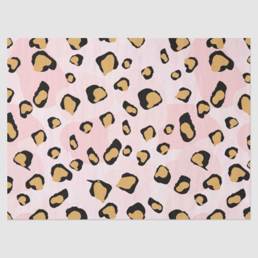 Boho Animal Pattern Tissuepapier (Voorkant)