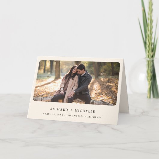 Boho Antlers Terracotta Floral QR Code Wedding (Voorkant)