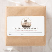 Boho Appointment Cat sitter Etiket (Insitu)