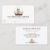 Boho Appointment Cat Visitekaartje (Voorkant / Achterkant)