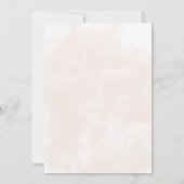 Boho aprildouches brengen mijn bloemetjes baby sho kaart (Achterkant)