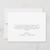 Boho aquarel Abstract | Gentle Fawn Bedankkaart (Achterkant)