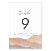 Boho aquarel Abstract | Kaart (Voorkant)