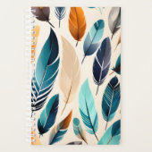 Boho aquarel veren 2024 planner (Voorkant)