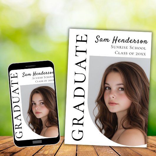 Boho Arch Afstuderen College Fund QR-code Kaart