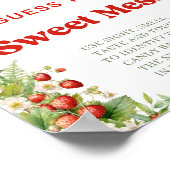 Boho Arch Berry Sweet Guess Het zoete puinspel Poster (Hoek)