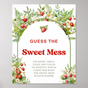 Boho Arch Berry Sweet Guess Het zoete puinspel Poster