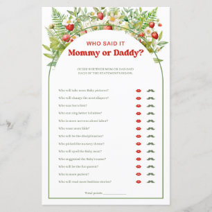 Boho Arch Berry Zoete Aardbei Mama of Papa