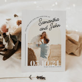 Boho Arch Foto Save The Date