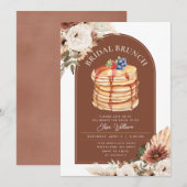 Boho Arch Fruit Pannenkoek Vrijgezellenfeest Brunc Kaart (Voorkant / Achterkant)