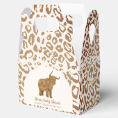 Boho Arch Heilige Koe Western Baby shower Bedankdoosjes (Geopend)