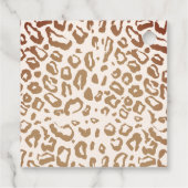 Boho Arch Heilige Koe Western Baby shower Bedankjes Labels (Achterkant)