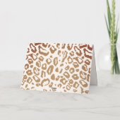 Boho Arch Heilige Koe Western Baby shower Bedankkaart (Achterkant)