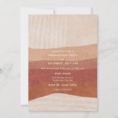 Boho Arch Photo Girl High School Afstuderen (Achterkant)