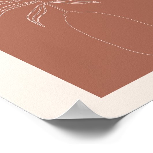 Boho Arch Plant 4 Poster (Hoek)