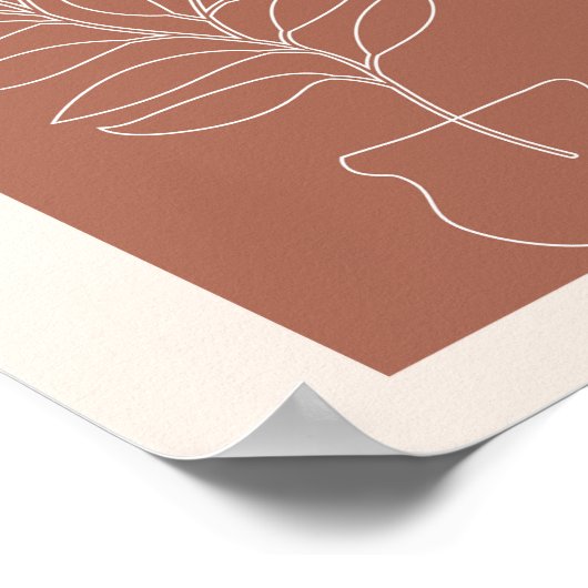 Boho Arch Plant Poster (Hoek)