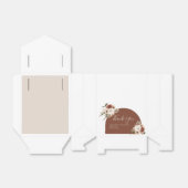 Boho Arch Terracota Floral Herfst in de liefde Fav Bedankdoosjes (Uitgevouwen)