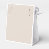 Boho Arch Terracota Floral Herfst in de liefde Fav Bedankdoosjes (Achterkant)