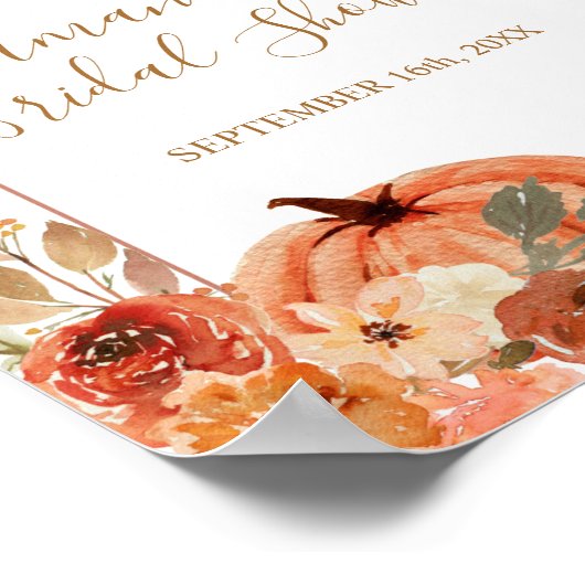 Boho Arch Terracotta Vrijgezellenfeest Welkomsttek Poster (Hoek)