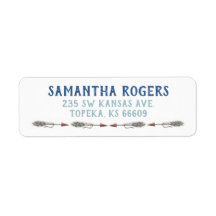 Boho Arrow Return Address Labels