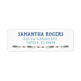 Boho Arrow Return Address Labels