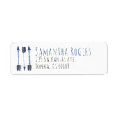 Boho Arrow Return Address Labels (Voorkant)