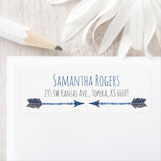 Boho Arrow Return Address Labels (Insitu)