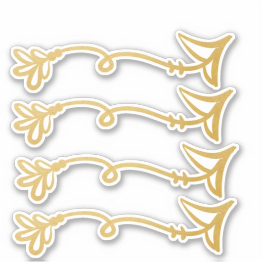 Boho Arrow Stickers (Voorkant)