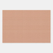 Boho Arrows Clay Brown and Pink Wrapping Paper (Voorkant 3)
