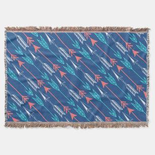 Boho Arrows Custom Throw Blanket Deken