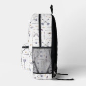 Boho Arrows en Sky Feathers Bedrukte Rugzak (Rechts)