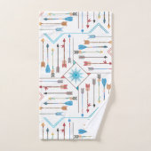Boho Arrows en Sun V11 ID748 Bad Handdoek (Handdoek)