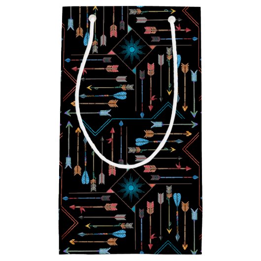 Boho Arrows en Sun V11 ID748 Klein Cadeauzakje (Voorkant)