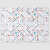 Boho Arrows en Sun V11 White ID748 Tissuepapier (Voorkant)