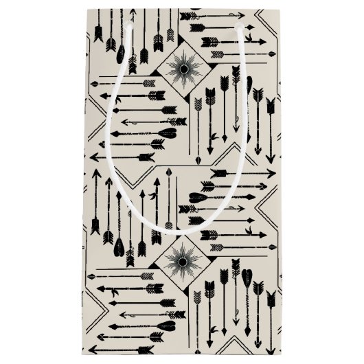 Boho Arrows en Sun V12 ID748 Klein Cadeauzakje (Voorkant)